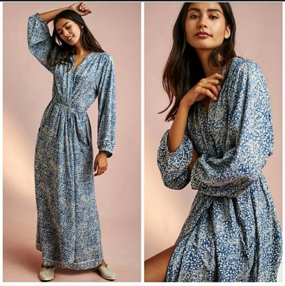(SOLD) Anthropologie Nico Maxi Dress